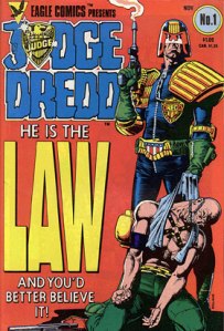 Judge Dredd from the British comic 2000 A..D.